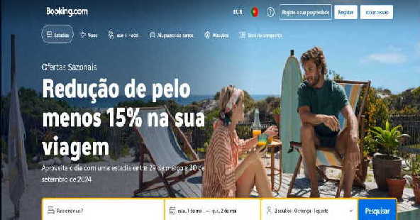 Booking Ofertas Sazonais